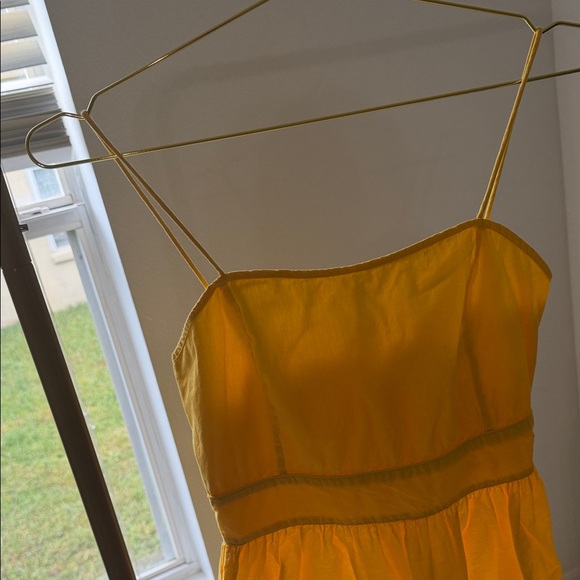 Mango Strapless Yellow Dress - Picture 5 of 5